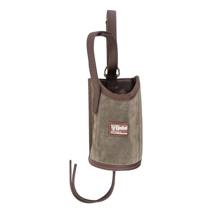Bottle Holder Leather Olive