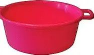 Feed Pan w Handles Red 22qt