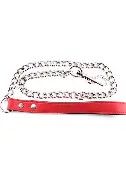 Sunglo Chain Lead Red 56"