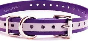 Sunglo Collar 1" Reflective Purple 30"