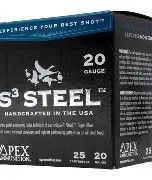 Apex 20ga Steel Shot 3" 2shot 1350fps