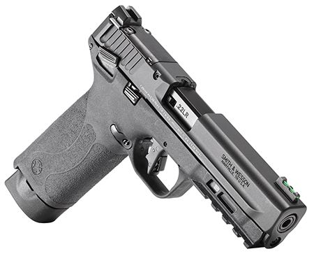 Smith &amp; Wesson M&amp;P 22x Full Size Frame 22 LR 20+1 4.10" Black Armornite Threaded Barrel, Black Armornite Optic Cut/Serrated Slide, Black Polymer Frame w/Picatinny Rail, Textured Grip