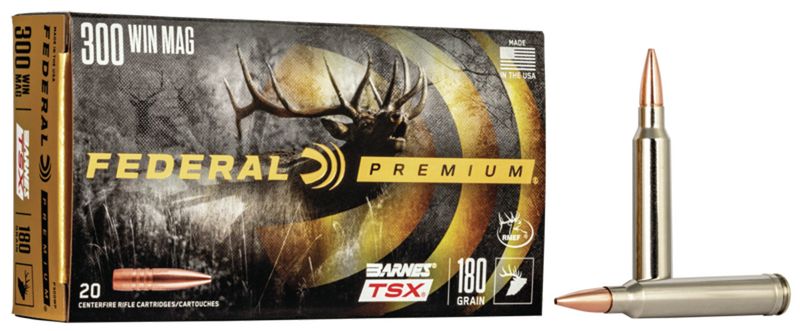 Federal P300WP Premium 300WinMag 180gr TSX