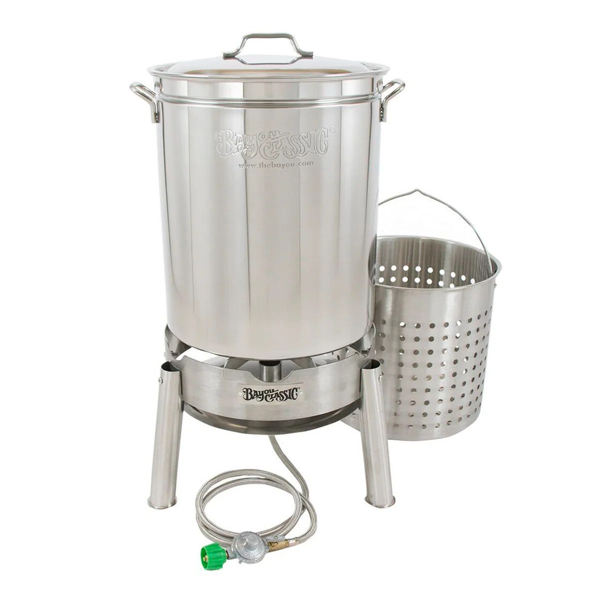 Bayou CL 62-qt Stainless Steam and Boil Cooker Kit