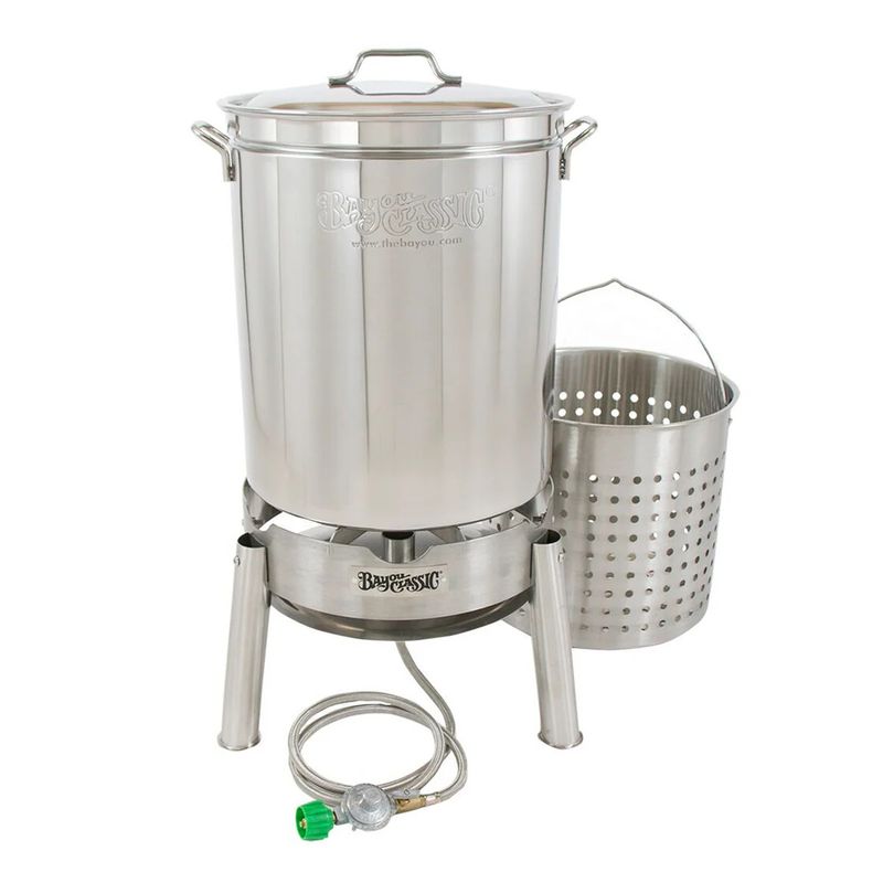 Bayou CL 62-qt Stainless Steam and Boil Cooker Kit