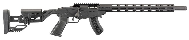 Ruger 8405 Precision Rimfire 22 WMR 9+1 18" Threaded 1137 Alloy Steel Barrel, Hard Coat Anodized Finish, Adjustable Quick-Fit Precision Stock, 0 MOA Picatinny Rail, Optics Ready