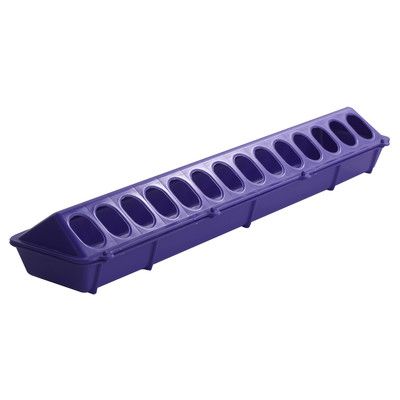 Feeder Plastic Flip Top Purple 20"