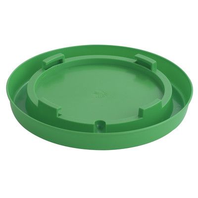 Poultry Waterer Screw On Base Green Gal