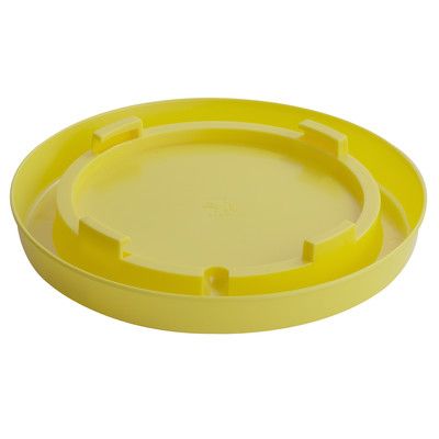 Fount Base Plastic Yellow GALLON