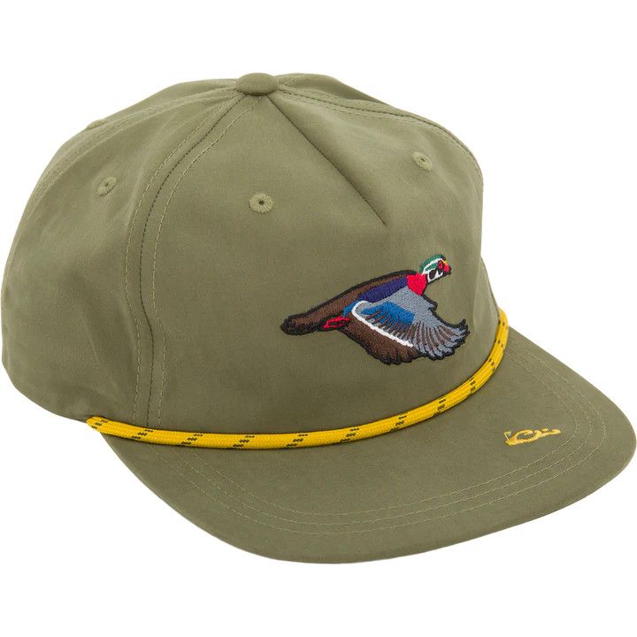 Drake Duck Rope Cap Kalamata Olive