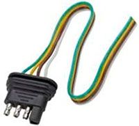 Trailer 4 Way Wiring Connector