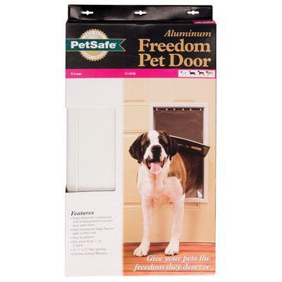 Petsafe Freedom Pet Door White X LARGE