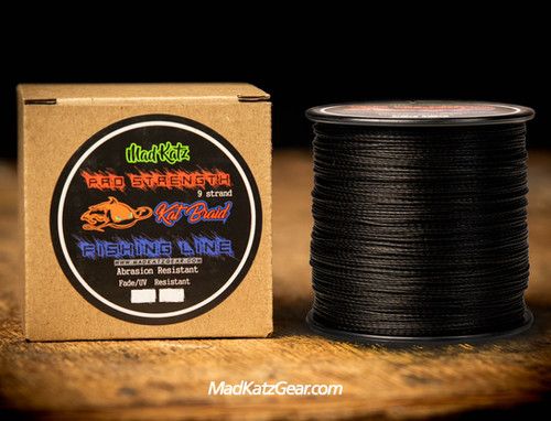 Mad Katz Midnight 9 Strand Braid Line 328yds 80#
