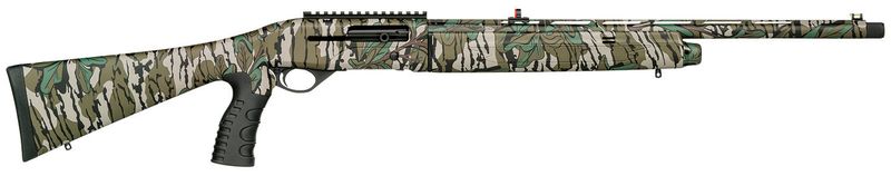 Mossberg 75799 SA-20 Tactical 20 Gauge Semi-Auto 3" 4+1 22" Mossy Oak Greenleaf Vent Rib Barrel, Mossy Oak Greenleaf Picatinny Rail Receiver, Mossy Oak Greenleaf Fixed Synthetic Stock, Black Polymer G