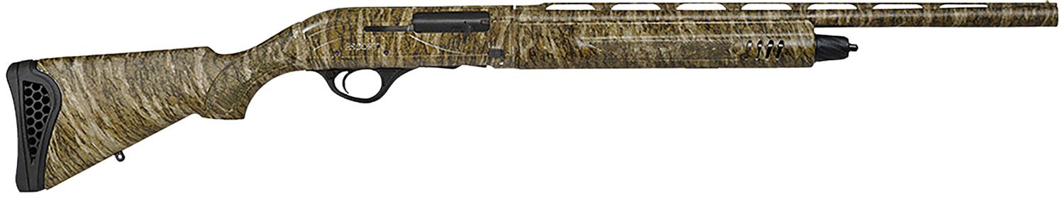 Escort PS Youth 410 Gauge Semi-Auto 3" 4+1 22" Mossy Oak Bottomland Vent Rib Barrel, Grooved Aluminum Receiver, Adj LOP &amp; Shim Mossy Oak Bottomland Synthetic Stock