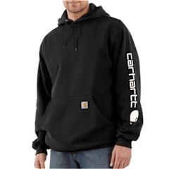 Carhartt Midweight Logo Sweatshirt Black