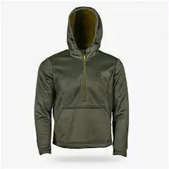 Gator Catahoula 1/2 Zip Hoodie Olive