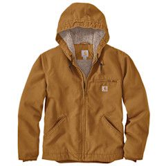 Carhartt Sherpa Lined Jacket Brown