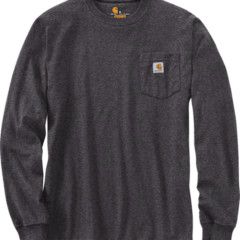 Carhartt WorkWear Pocket LS Carbon Heather