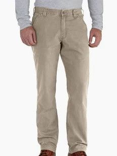 Rugged Flex Rigby Dungaree Pant Tan 46 32