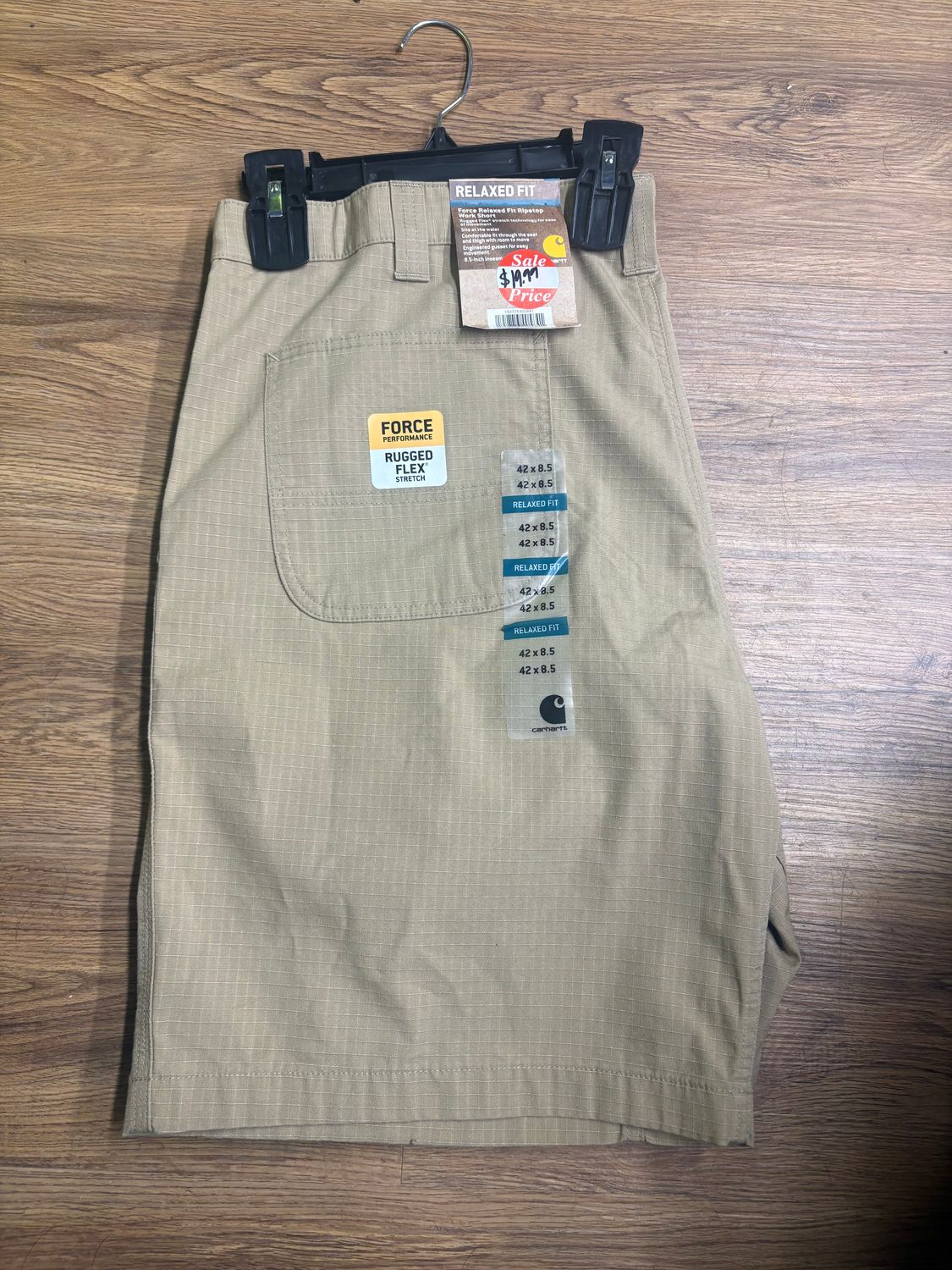 Carhartt Relaxed Fit Ripstop Work Short SZ 42