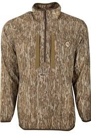 Ol Tom Tech 1/4 Zip Spine pad Shirt, Color: BottomLand, Size: Small