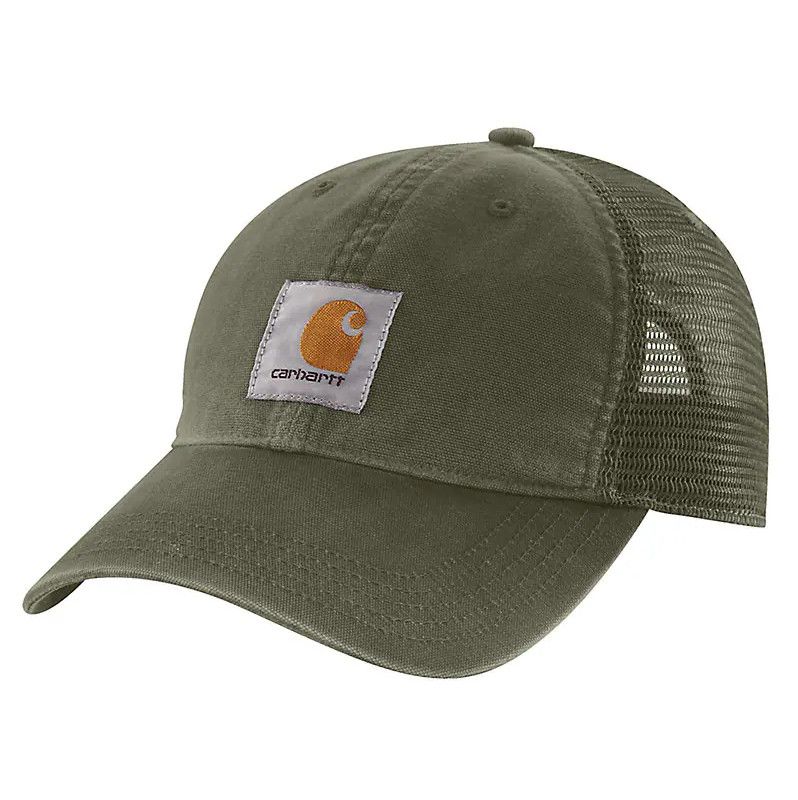 Carhartt Canvas Mesh Back Cap Basil