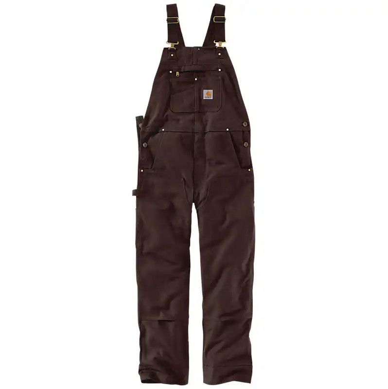 Carhartt Bib Overall R01 Dark Brown