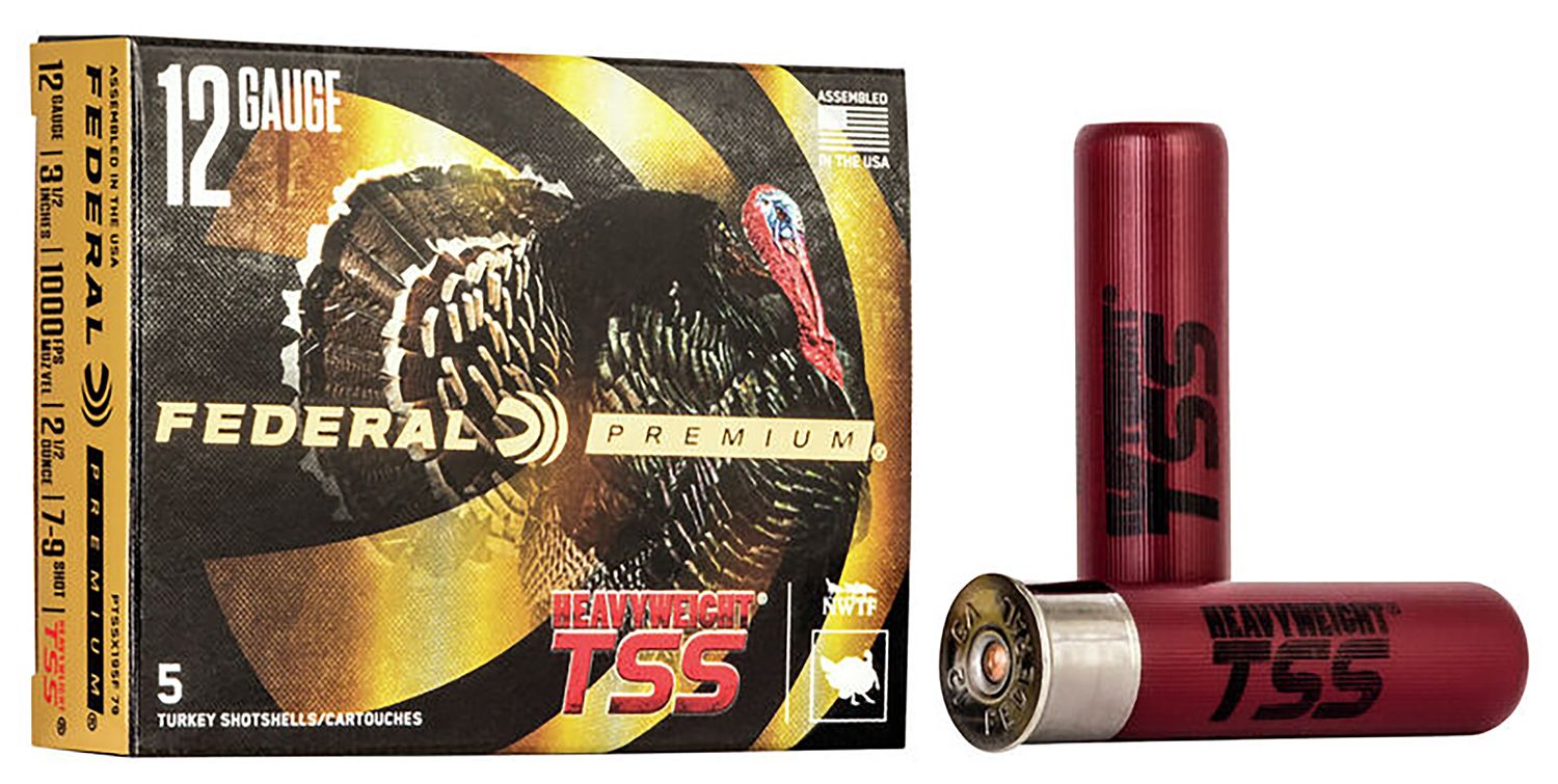 Federal  Premium Turkey Heavyweight TSS 12Gauge 3.50" 2 1/2oz 7/9Shot