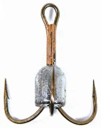 Treble Hook Weighted 8/0