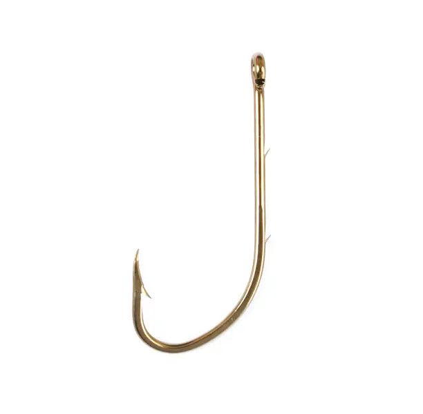 Eagle Claw Bait Holder Hook Bronze , Size: Sz 1, Sizes: 10pk