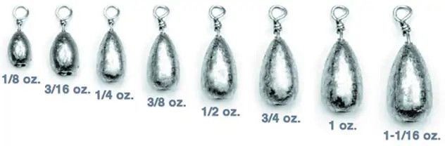 Eagle Claw Bass Casting Sinker