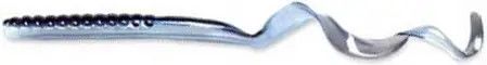 Culprit Original Worm 7.5", Color: Black Shad, Size: 18 pk