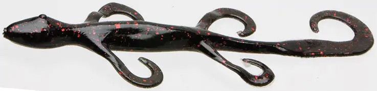 Zoom Original Lizard 6", Color: Black Red Glitter, Size: 9bg