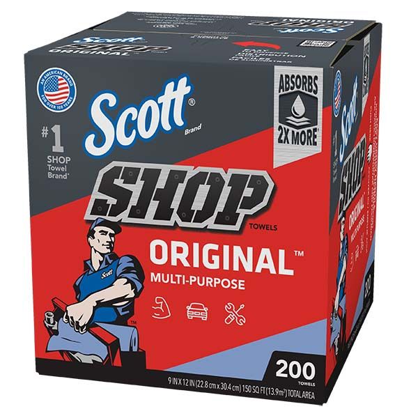 Scott Shop Towel 200 Count Box