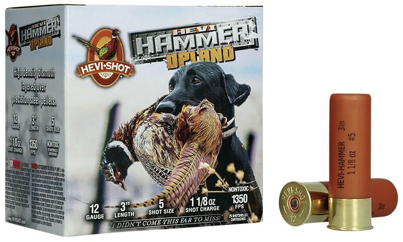 HEVI-Hammer Upland 12Gauge 3" 1 1/8oz Steel/Bismuth #5
