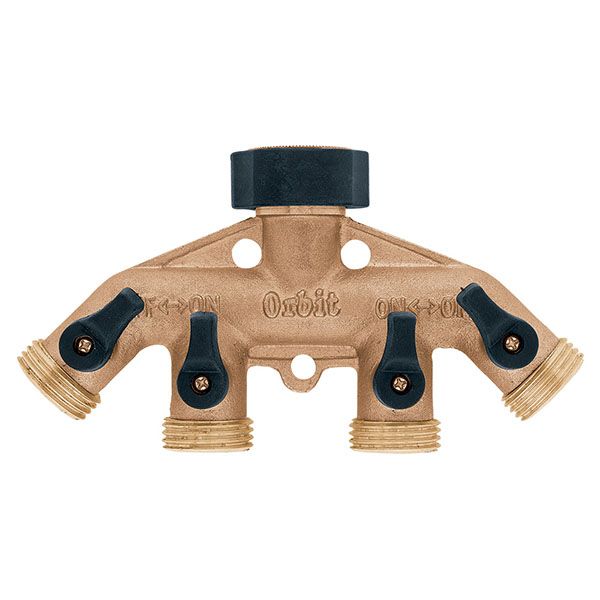 Brass Water Hose Manifold