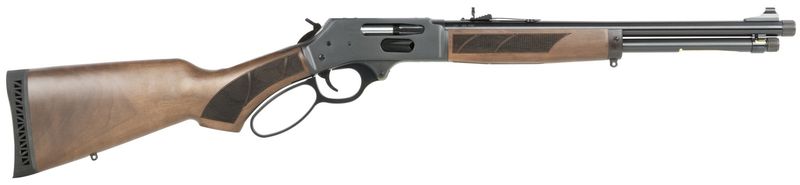 Henry  Protector Carbine 30-30 Win 4+1 16.50" Blued Threaded Barrel, Blued Steel Drilled &amp; Tapped Receiver, American Walnut Fixed w/Pistol Grip Stock