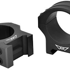 Warne 8513M HyperLite Hyperlite Matte Black MagnaFusion Alloy 30mm Tube Low