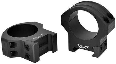 Warne 8514M HyperLite Matte Black MagnaFusion Alloy 30mm Tube Medium