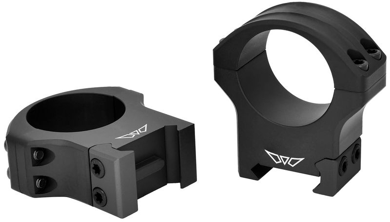 Warne 8515M HyperLite Matte Black MagnaFusion Alloy 30mm Tube High