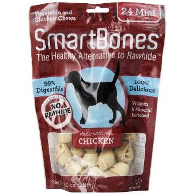 Smartbones Chicken Mini 24/CT PKG