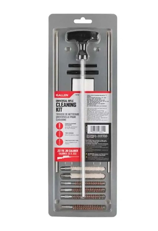 ALLEN RIFLE CLEANING KIT UNIVERSAL .22-.30cal