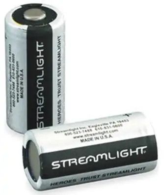 STREAMLIGHT LITHIUM BATTERIES CR123A 2pk
