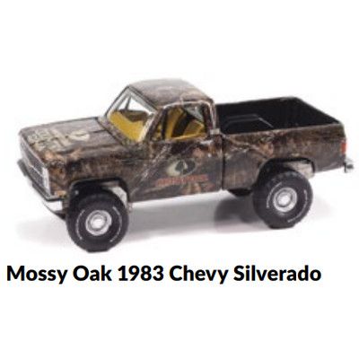 Bc 1:64 Mossy Oak 1983 Chevy Silver