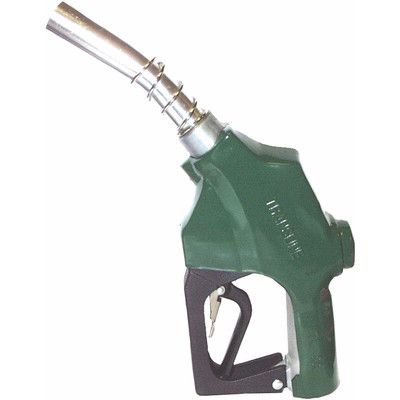 Fuel Nozzle Shut Off Diesel Green 3/4"