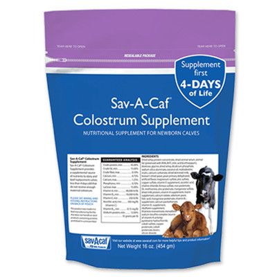 Sav-A-Caf Colostrum Supplement 16 OZ