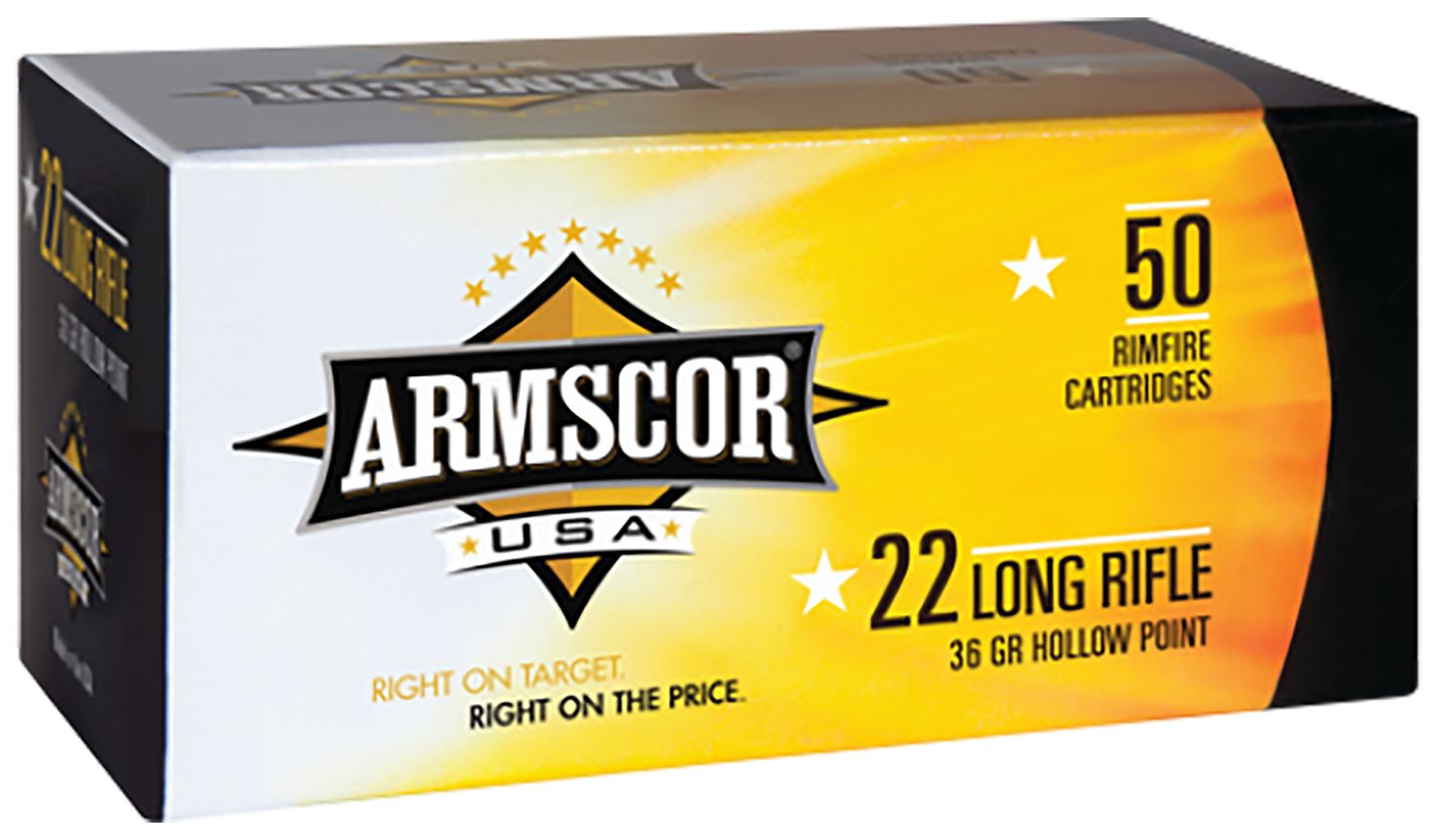 Armscor 50015PH Precision 22LR 36gr High Velocity Hollow Point 50 Per Box/100 Case