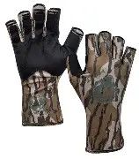 Hunt Monkey Sneaky Pete Exposed-Finger Bow Hunting Glove Bottomland