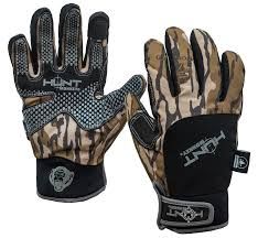 Hunt Monkey Stealth Hunt Dry-Tec Waterproof Hunting Glove Bottomland, Size: Medium